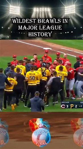 wildest brawls in major league history #baseballlife #mlb #baseball #beisbol | Beisbol Viral