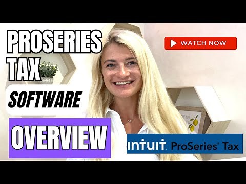 ProSeries Tax Software Training - How to Prepare 1040 in ProSeries - Detailed Demonstration [2023]