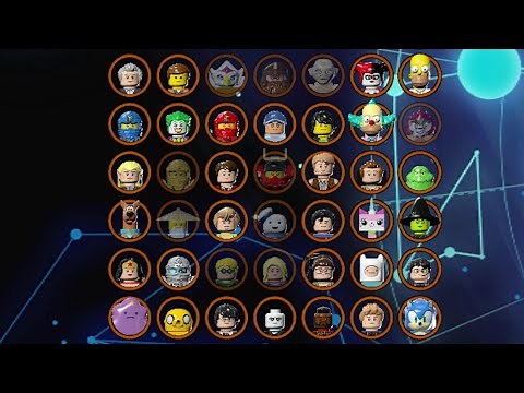 LEGO Dimensions - All Character Spotlight Videos (Full screen)
