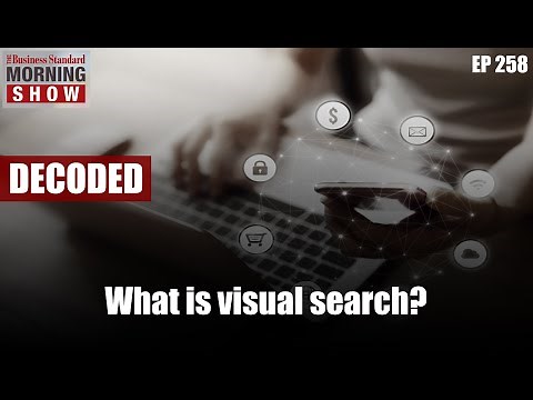 What is visual search?