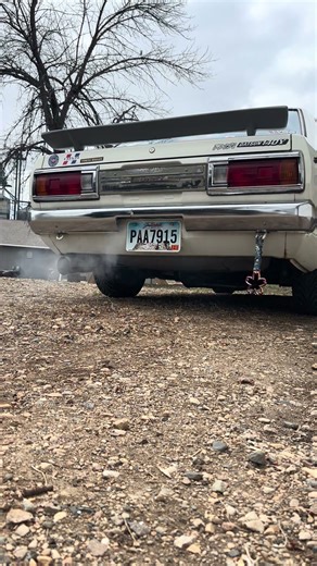 1979 Datsun Sunny(210) megaphone exhaust tip with Flowmaster muffler #datsun #datsun210 #nissan
