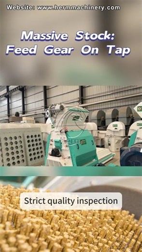High Quality Feed Hammer Mill, Grain Hammer Mill for Sale - Herm Machinery #hammermill