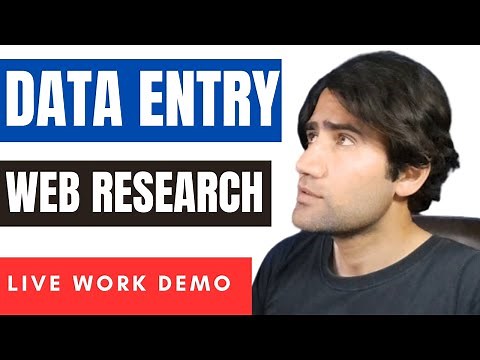 Data Entry Tutorial for beginner Live Demo Work with Practice File