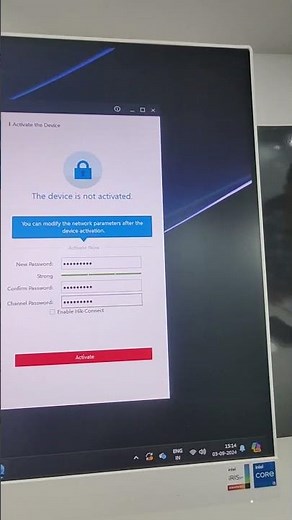 how to activate hikvision ip camera using sadp tool
