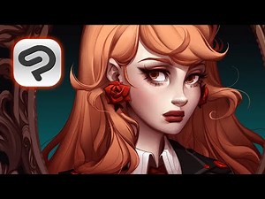 ★ How I Paint a Character Portrait - Walkthrough using CLIP STUDIO PAINT