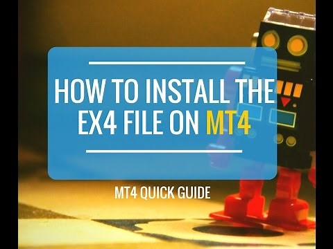 How to install the EX4 File on MT4