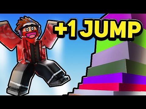 How to make a +1 JUMP EVERY SECOND game in ROBLOX!