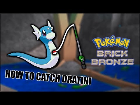 How To Catch Dratini! | Pokemon Brick Bronze (check desc)