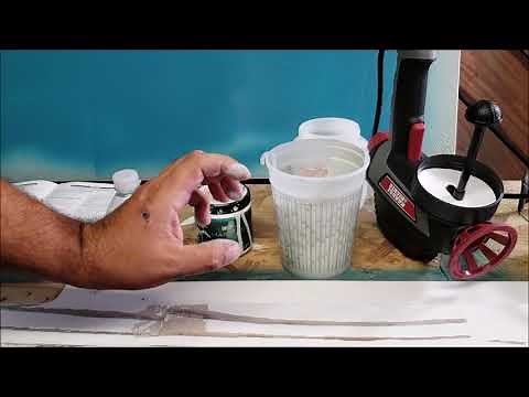 harbor freight kraus & becker electric paint sprayer DIY how to