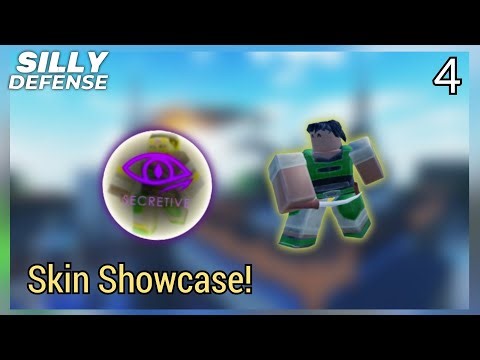 What does the Golden Mask Samurai Skin look like in Silly Defense? 🥷💰 (Showcase) | SillyDefense #4