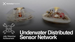 Hackaday Prize Entry: Underwater Distributed Sensor Network! Michael is building a legion of electronic clams to take ocean sensor readings across the world. These sensor systems don't just look like clams - they act like it, mimicking clam buoyancy mechanics to allow the sensors to drop deep into the ocean and pop back up after their readings. Check it out! https://hackaday.io/project/90610-open-source-underwater-distributed-sensor-network If you're inspired by what you see, enter your own proj