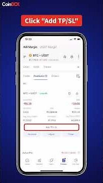 How to Set Take Profit & Stop Loss on CoinDCX Futures | CoinDCX