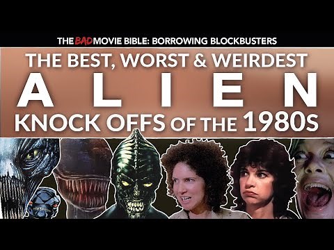 Borrowing Blockbusters: The Best Worst Alien Knock Offs of the 1980s