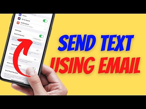 How To Send Text Message Using Email On iPhone