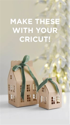 Did you know that you can make gift boxes with your Cricut? #diygiftbox