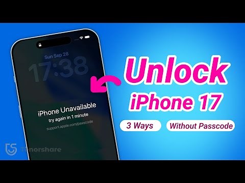 How to Unlock iPhone 17/17 Pro/17 Pro Max Without Passcode | 3 Easy Methods