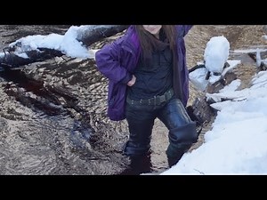 Spring is coming (wading in waders)