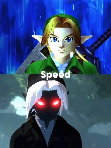 Link Vs Dark Link #thelegendofzeldalink #edit #darklink #zelda #link