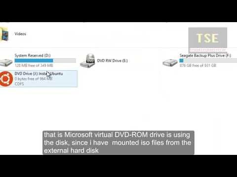 How To Create Microsoft Virtual DVD-ROM Disk Drives in Windows 8.1 (Mounting)