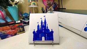 Laser Engraved Ceramic Tile