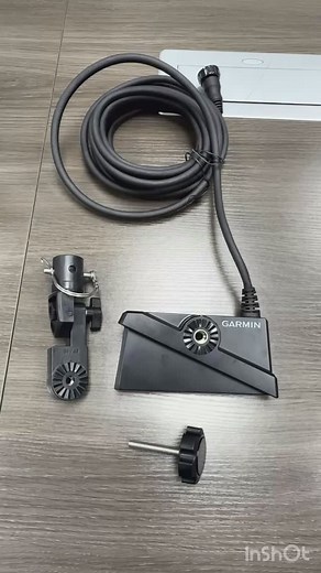 See how easy it is to attach a Summit Transducer mount to your Garmin LVS34💨 | Summit Fishing Equipment