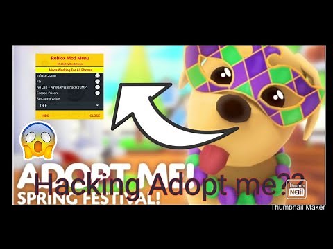 TRYING OUT MOD MENU IN ADOPT ME. | Roblox | Malaysiajusturi
