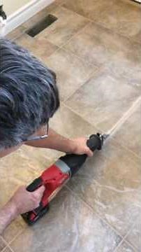 How to remove grout the fast way