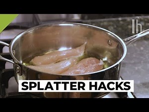 How to Prevent (And Clean) Kitchen Splatters