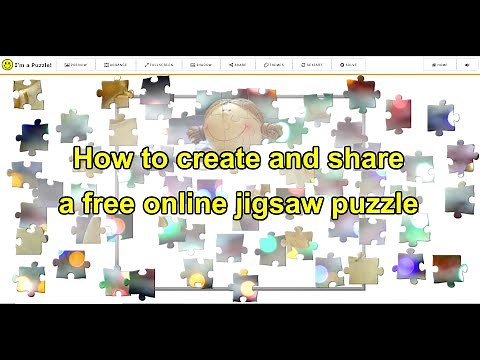 How to create and share a free online jigsaw puzzle