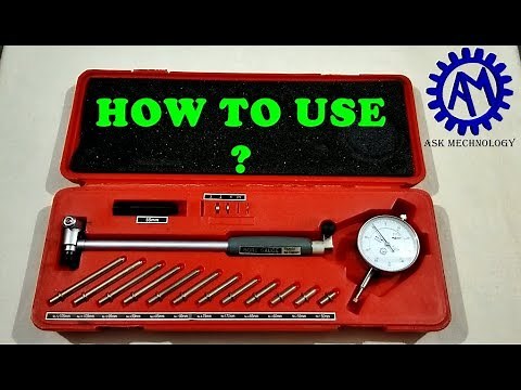 HOW TO USE BORE GAUGE ! SETTING ! OPERATING ! READING !!!