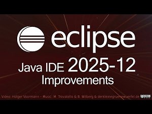Eclipse 2025-12 Java IDE Improvements