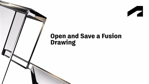 Open and save a read-only Fusion drawing | Autodesk