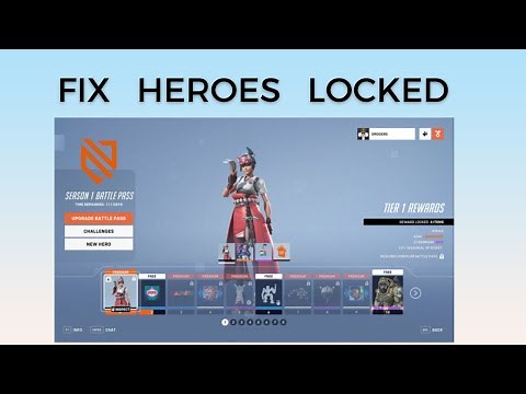 How to Fix “Heroes Locked” in Overwatch 2 | Fix Characters locked and lost skins