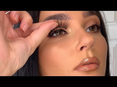 How to apply magnetic lashes! Magnetic lash application tutorial | False Eyelashes | Lola's Lashes