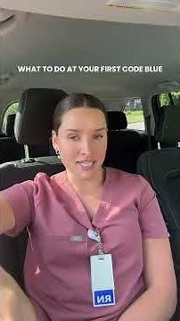 First Code Blue? 🚨 What to ACTUALLY Do (Tips from an Experienced Nurse) #codeblue #nursingtips