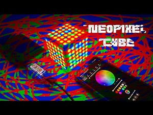 Neopixel led cube | DIY Neopixel Cube