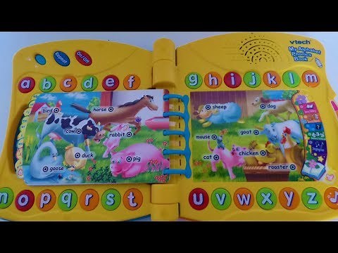 VTech Alphabet Phonics Abc learning, talking,activity book with sounds and strory