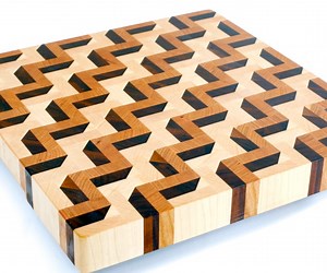 Making a 3D End Grain Cutting Board #3