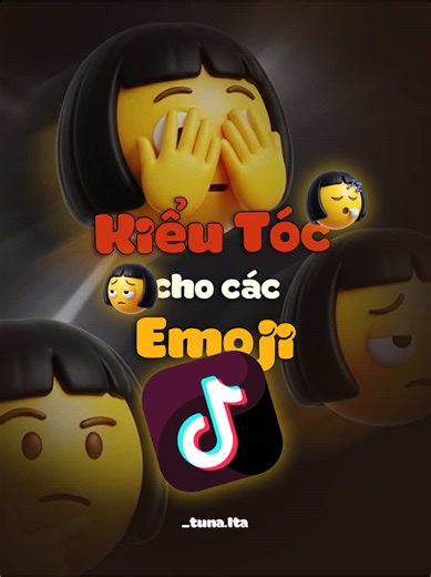 Icon/Emoji mọc Tóc? Cách làm siêu dễ nha... #anhtuna #tutorial #emoji #icon #hair