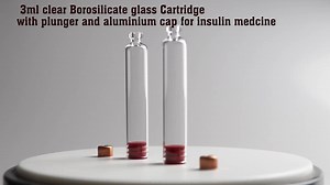 Wholesale Sterilized 3ml Cartridge Bottle Nest Box Glass Cartridge with Injection Pen