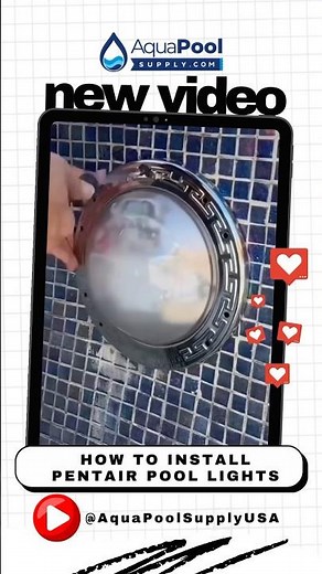 How To Install Pentair Pool Lights