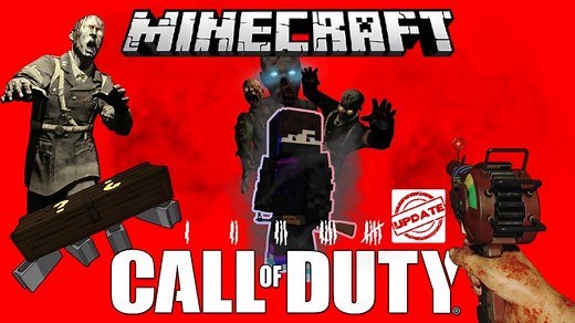 REAL CALL OF DUTY ZOMBIE [UPDATED🚨] ! Minecraft Map