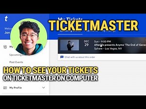 How To See Your Tickets On Ticketmaster On Computer: ULTIMATE Guide!