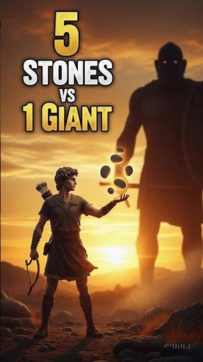 David’s 5 Stones Secret 🤯 (Bible Explained)