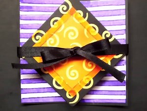 Diamond fold card By: Original Stuff | MetDaan DIY