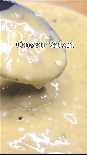 Make The BEST Caesar Salad Dressing EVER. Very easy and quick salad recipe to make!