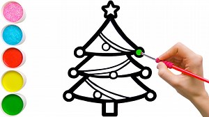 📌 Please subscribe to my Youtube channel: https://bit.ly/2GIVCUI 🎄 HAPPY NEW YEAR! 🎄 Hello! It's Sophia. I'm drawing a Christmas tree and a gingerbread man in this video. Let’s draw them together! | Magic Fingers Art