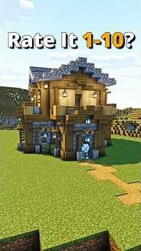 Minecraft: Starter House 🏘️ Tutorial | Easy to Build for Survival