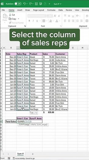 The SUMIF Function Showdown: Excel's Best Kept Secret