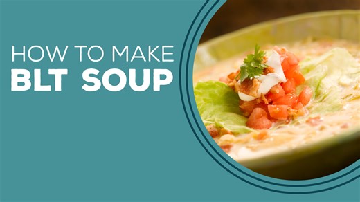 I'm turning your favorite sandwich into a delicious homemade soup in this clip from a classic Paula's Home Cooking episode. Click here for my BLT Soup recipe, y'all: https://www.pauladeen.com/recipe/blt-soup/ | Paula Deen